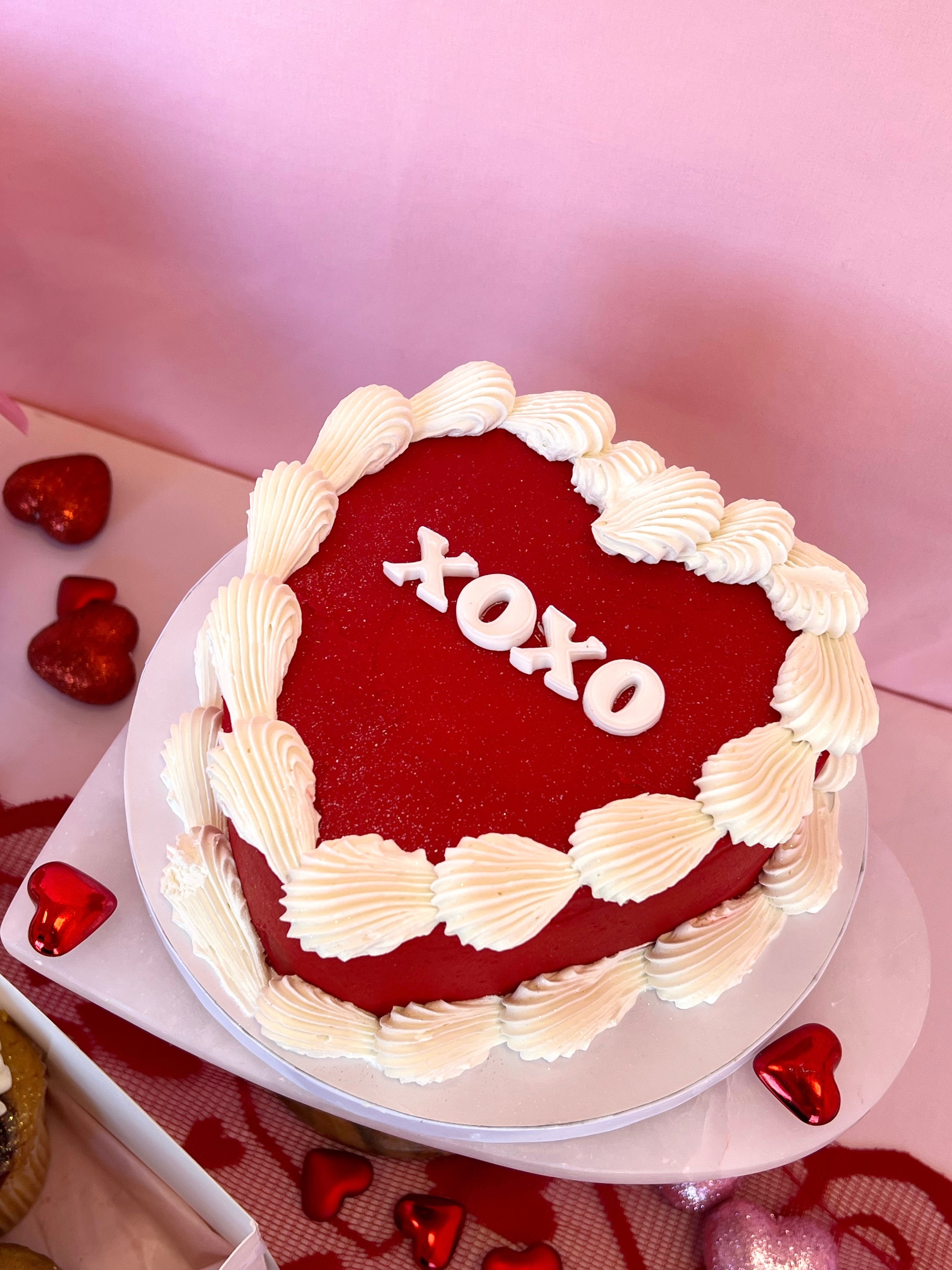 Mini 6 Inch Heart Cake Pretty Funky Treats